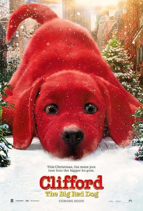 Clifford the Big Red Dog film posteri
