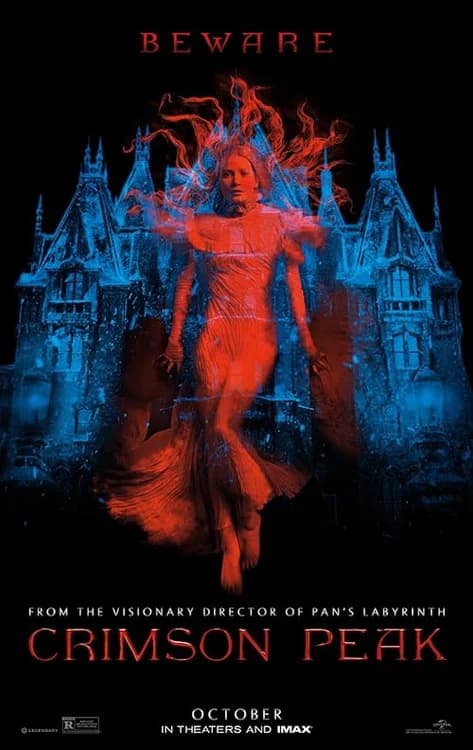 Crimson Peak film posteri
