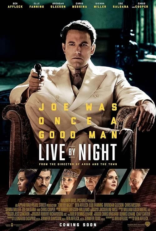 Live by Night film posteri