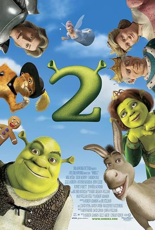 Shrek 2 film posteri