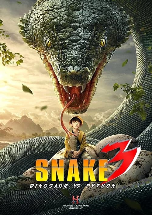 Snake 3: Dinosaur vs. Python film posteri
