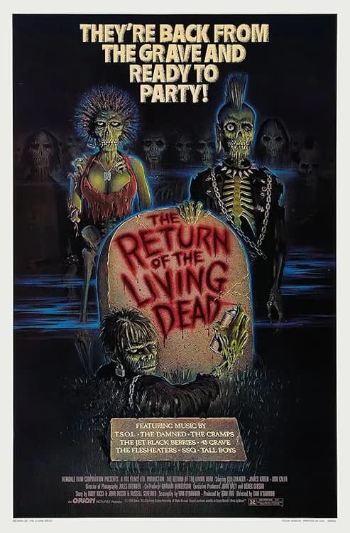 The Return of the Living Dead film posteri