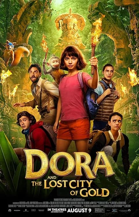Dora and the Lost City of Gold film posteri