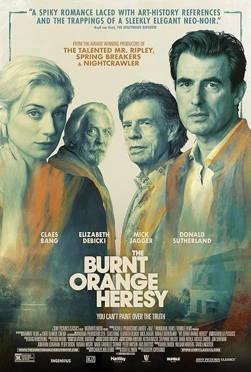 The Burnt Orange Heresy film posteri